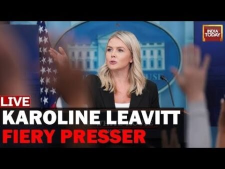 LIVE White House Briefing: Press Secretary Karoline Leavitt Holds Media Briefing | US News