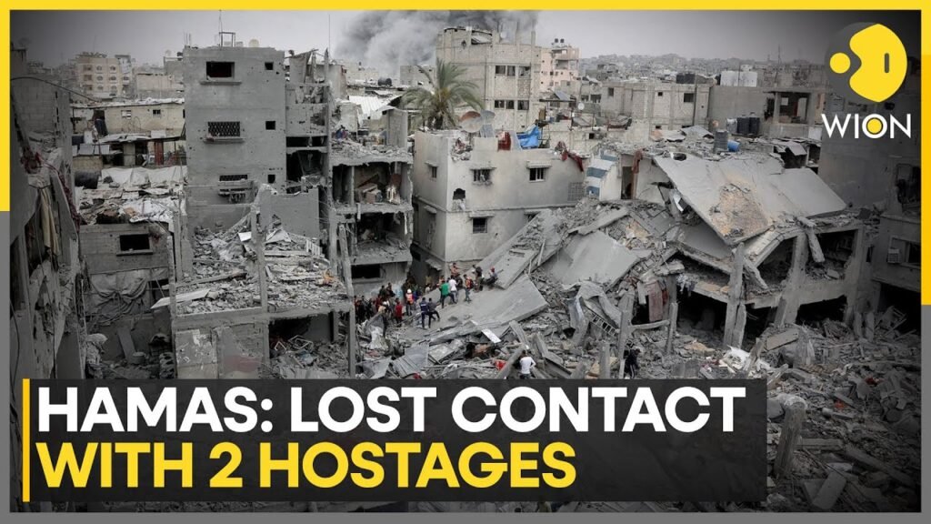 Israel-Hamas War: Hamas Claims It Lost Contact With Two Hostages In Gaza City | WION Israel-Hamas War: Hamas Claims It Lost Contact With Two Hostages In Gaza City | WION