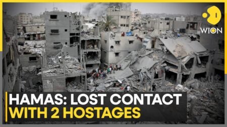 Israel-Hamas War: Hamas Claims It Lost Contact With Two Hostages In Gaza City | WION