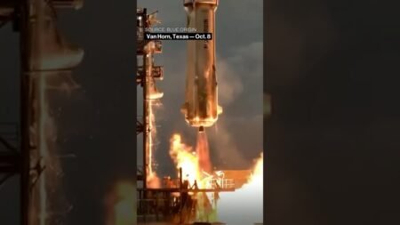 Blue Origin Launches New Shepard Space Tourism Flight