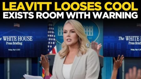Karoline Leavitt LIVE: Trump’s Press Secy BLASTS On Reporters Over ‘Govt Shutdown’ | Trump News Live
