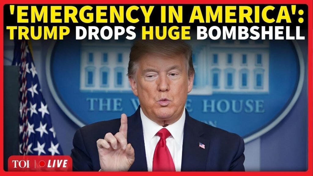 Trump LIVE: US President Donald Trump Urgent Address To Americans | Chicago Protest News | US News