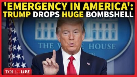 Trump LIVE: US President Donald Trump Urgent Address To Americans | Chicago Protest News | US News