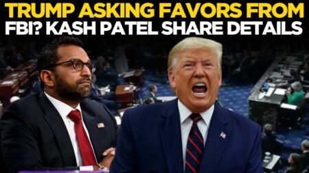 TRUMP NEWS LIVE | Trump Asking Favors From FBI? Kash Patel Drops Shocking Details | US News LIVE