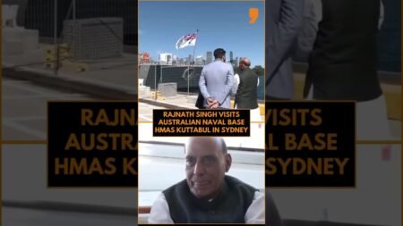 Rajnath Singh Visits HMAS Kuttabul | Strengthening India-Australia Defence Ties