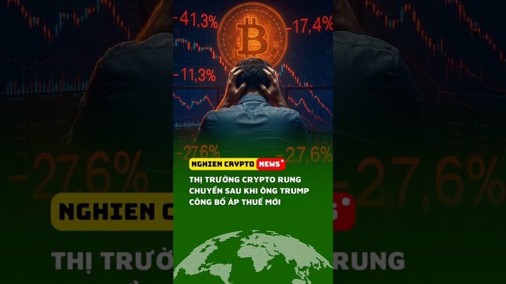 Thị trường crypto rung chuyển sau khi ông Trump công bố áp thuế 100% với Trung Quốc