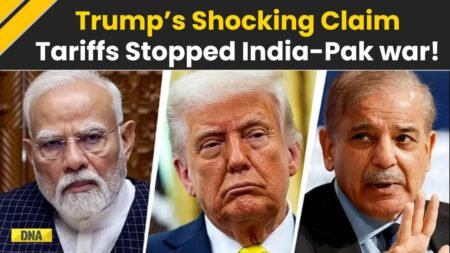 Trump News: Trump Claims Tariffs Made US A Peacekeeper, Stopping India-Pakistan War | World News