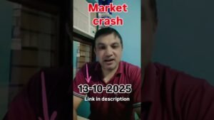 monday market crash 13-10-2025 | global market crash | stock market crash | us market