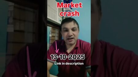 monday market crash 13-10-2025 | global market crash | stock market crash | us market