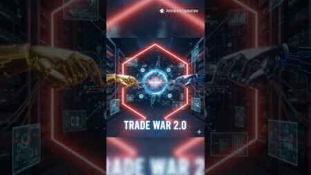 “US-China Trade War:  Billion Market Crash!” #tradewar #usa #china #india #tarif #us #shortsfeed