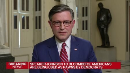 House Speaker Johnson on ‘Shameful’ Shutdown, Possible Layoffs