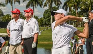 Trump’s granddaughter Kai downplays unusual nature of golfing with the president: ‘It’s nothing new’