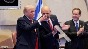 Kai Trump ‘proud’ of grandfather after president oversees historic Gaza ceasefire: ‘He’s doing amazing things’