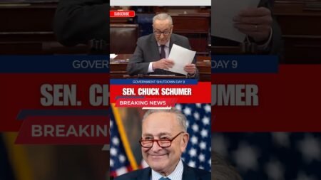 Sen. Chuck Schumer speak from the floor of US Senate. #newsupdate #politics #governmentshutdown