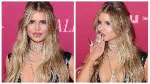 Jessica Simpson On The Prowl In A Low-Cut Latex Dress, Emily Elizabeth Can’t Be Contained & Bama Is Back