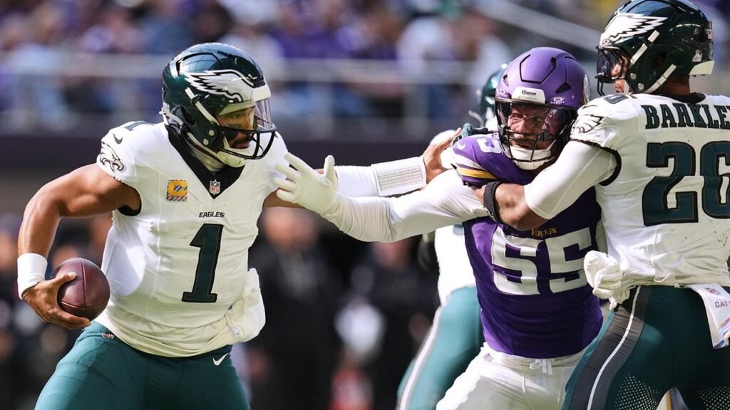 NFL Week 7 scores: Eagles, Broncos get impressive victories