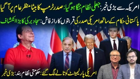 🔴 Big News: U.S. Government Secret Ties with Pakistan Exposed | Sajjad Barki’s Shocking Revelation