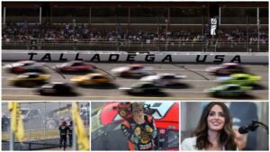 NASCAR Wife Has Libs Seething After Trump Meeting, Driver Nearly Suffocates & No Kings, Just Boobs, At ‘Dega!