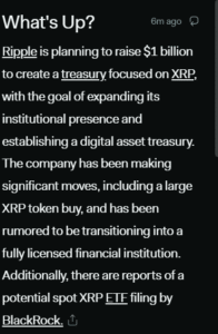 Ripple’s B XRP Treasury Sends Social Metrics Soaring, According to LunarCrush Metrics