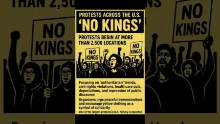“No Kings” Protests Across the US #news #newsupdate #newshorts #trump #protest