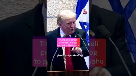 Trump Calls for Netanyahu’s Pardon | Major Political Shockwave in Israel and U.S. #shorts #news