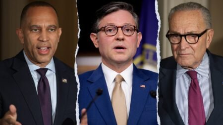 Johnson accuses Democrats of prolonging government shutdown over being ‘afraid’ of far-left