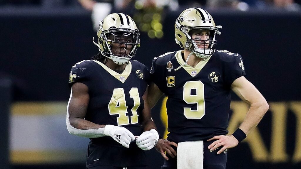 Drew Brees backs Alvin Kamara’s retirement threat over potential Saints trade: ‘That should be celebrated’