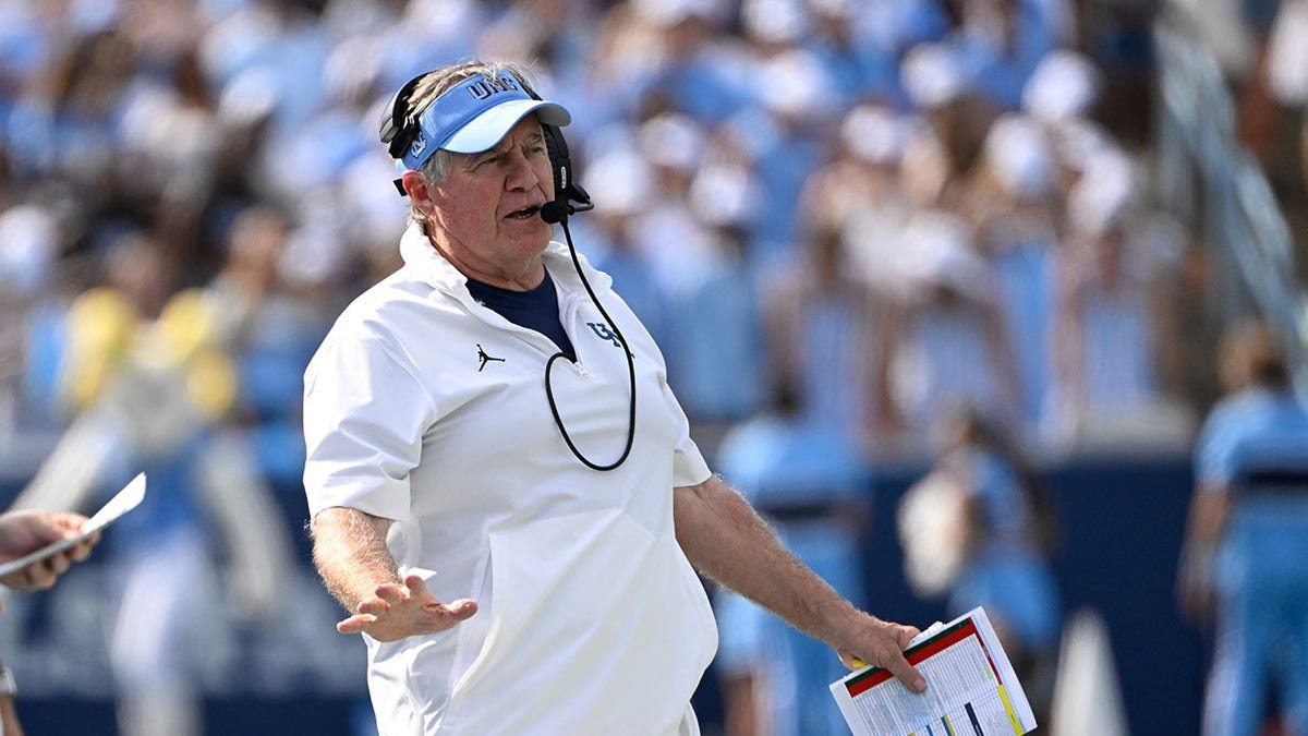 Bill Belichick complaining