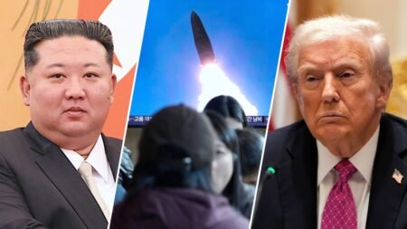 North Korea launches ballistic missiles days before Trump’s visit to the peninsula