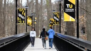 Manhunt underway after college student attacked on campus following reported road rage incident: police