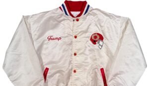 Trump’s New Jersey Generals jacket up for auction Trump’s New Jersey Generals jacket up for auction