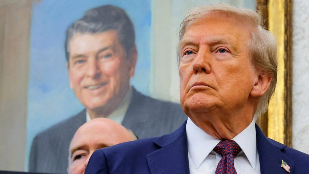 Trump slaps Canada with extra 10% tariff over ‘fraudulent’ Reagan advertisement: ‘Hostile act’ Trump slaps Canada with extra 10% tariff over ‘fraudulent’ Reagan advertisement: ‘Hostile act’