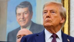 Trump slaps Canada with extra 10% tariff over ‘fraudulent’ Reagan advertisement: ‘Hostile act’ Trump slaps Canada with extra 10% tariff over ‘fraudulent’ Reagan advertisement: ‘Hostile act’