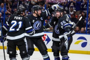 Lightning Players Hit Major Career Milestones On Back-To-Back Goals