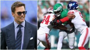 Tom Brady Drops F-Bomb, Rips Into NFL Referees During Eagles-Giants Game Tom Brady Drops F-Bomb, Rips Into NFL Referees During Eagles-Giants Game