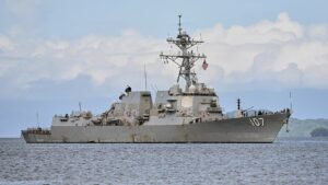 US Navy destroyer arrives in Trinidad and Tobago as Trump turns screws on Venezuela US Navy destroyer arrives in Trinidad and Tobago as Trump turns screws on Venezuela