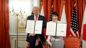 Trump meets with Japan’s first female leader, signs rare earth, critical minerals supply Trump meets with Japan’s first female leader, signs rare earth, critical minerals supply