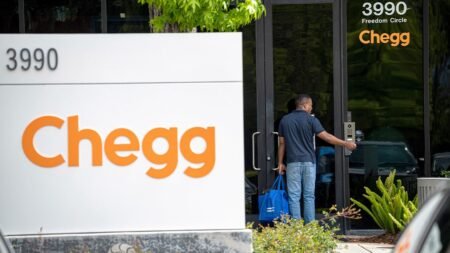 Chegg cuts 45% of staff as AI reshapes online learning business