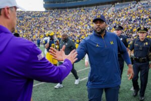 Michigan And Sherrone Moore End NCAA Fight, Withdraw Appeal Of Penalties In Connor Stalions Sign-Stealing Case Michigan And Sherrone Moore End NCAA Fight, Withdraw Appeal Of Penalties In Connor Stalions Sign-Stealing Case