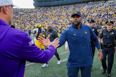 Michigan And Sherrone Moore End NCAA Fight, Withdraw Appeal Of Penalties In Connor Stalions Sign-Stealing Case Michigan And Sherrone Moore End NCAA Fight, Withdraw Appeal Of Penalties In Connor Stalions Sign-Stealing Case