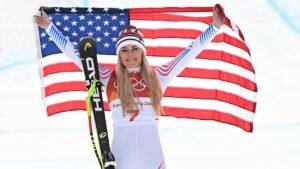 Olympic gold medalist Lindsey Vonn declines to say if she’d accept White House invitation after 2017 refusal