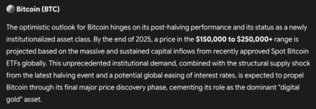 Gemini AI Predicts the Price of BTC, SOL, XRP by the End of 2025