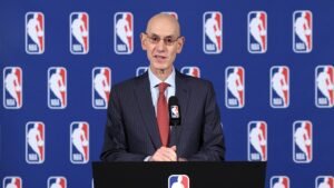 NBA commissioner addresses gambling scandal for the first time NBA commissioner addresses gambling scandal for the first time