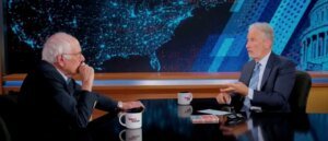 Jon Stewart Gives Basic Economics Lesson To Socialist Bernie Sanders