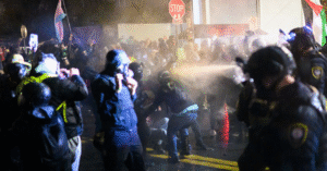 Watch: Antifa Brawls Outside Portland ICE Facility as Police Again Make No Arrests Watch: Antifa Brawls Outside Portland ICE Facility as Police Again Make No Arrests