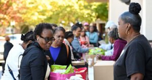Federal Workers Line Up at Food Banks After Dem Whip Calls Them ‘Leverage’ Federal Workers Line Up at Food Banks After Dem Whip Calls Them ‘Leverage’