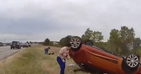 WATCH — ‘Heroes’: TX Cops, Citizens Save Baby Ejected from Vehicle