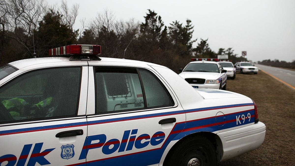 Suffolk County Police cars.