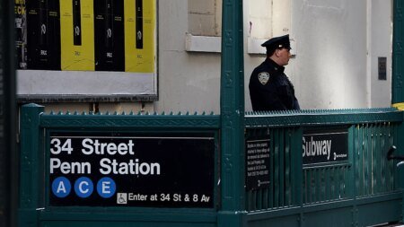 Newborn found with umbilical cord attached in Penn Station, police hunt for parents