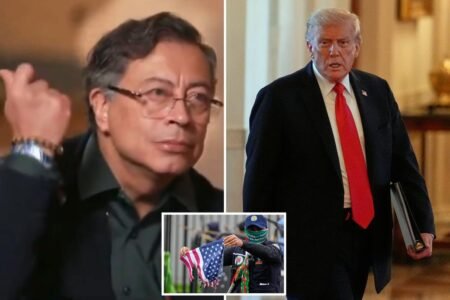 Colombia’s president muses about getting ‘rid of’ Trump in menacing interview as drug feud intensifies